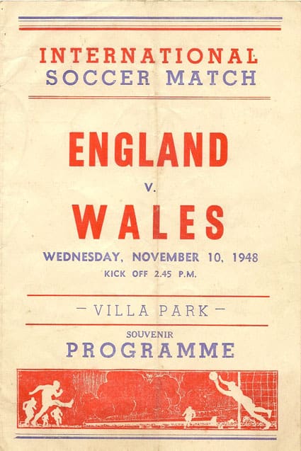 England v Wales